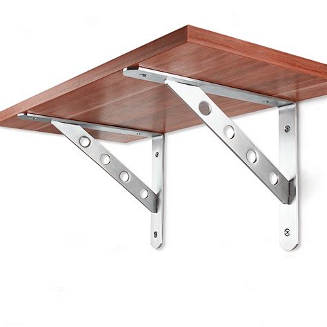 metal hanging shelf brackets|shelf brackets for steel shelves.